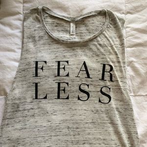 FEAR LESS athletic top